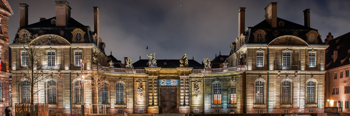 Palais Rohan, Musée archeologique; Musée des Beaux Arts,  Musée des Arts Décoratifs