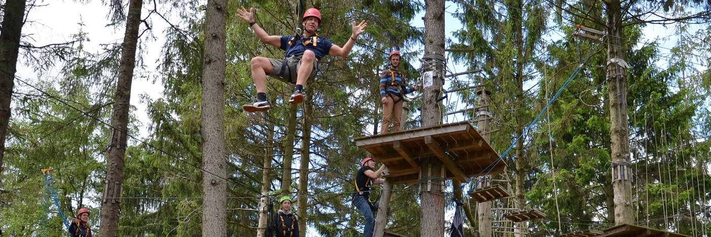 Tarif de Groupe pour l'Accrobranche